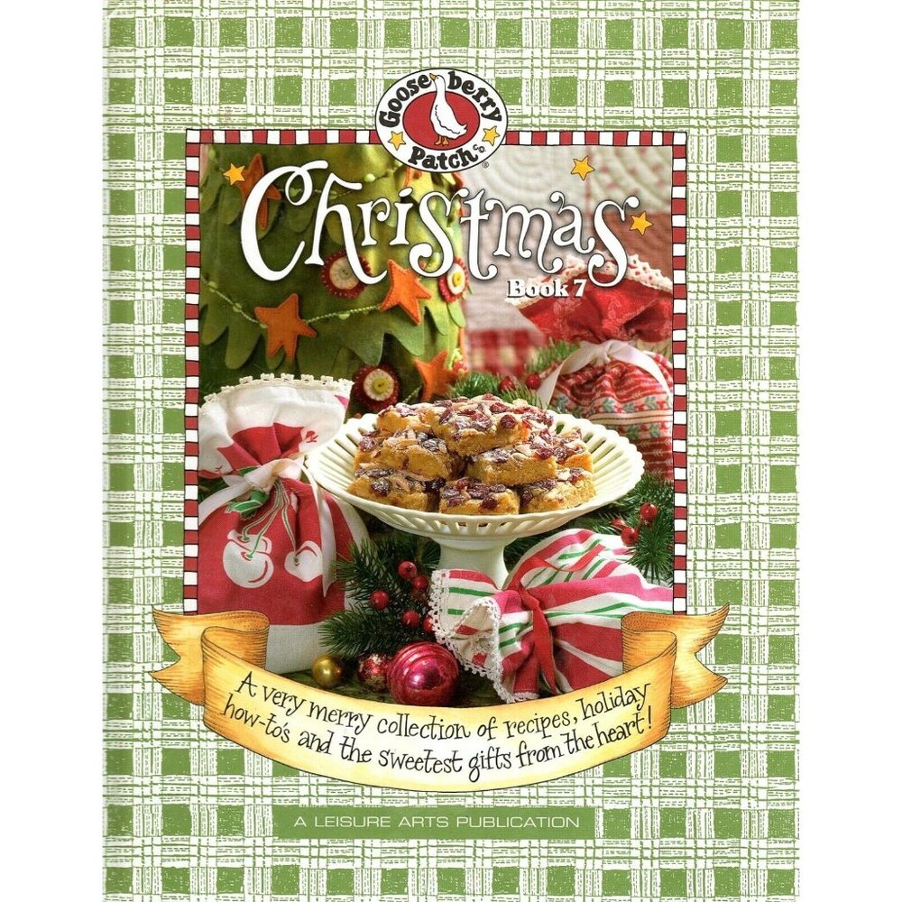 Leisure Arts Gooseberry Patch Christmas Book 7 Hardcover 2005